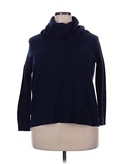 Pre-owned Joie Turtleneck Sweater In Blue