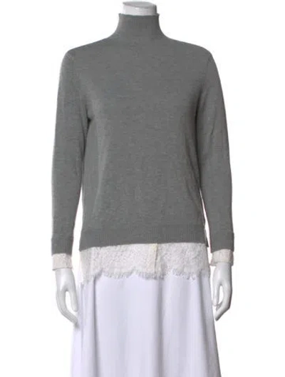 Pre-owned Joie Turtleneck Sweater In Grey