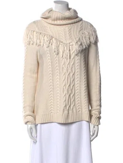 Pre-owned Joie Turtleneck Sweater In Neutral