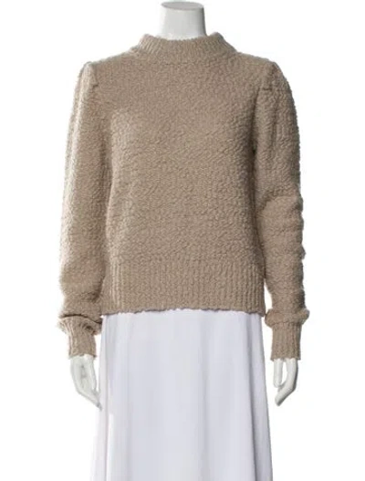 Pre-owned Joie Turtleneck Sweater In Neutral