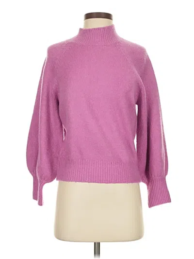 Pre-owned Joie Turtleneck Sweater In Pink