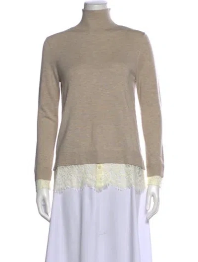 Pre-owned Joie Turtleneck Sweater W/ Tags In Neutral