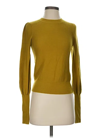 Pre-owned Joie Turtleneck Sweater In Yellow