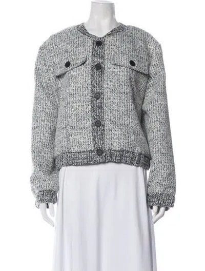 Pre-owned Joie Tweed Pattern Jacket W/ Tags