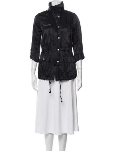 Pre-owned Joie Utility Jacket In Black