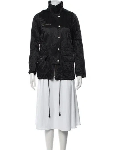 Pre-owned Joie Utility Jacket In Black