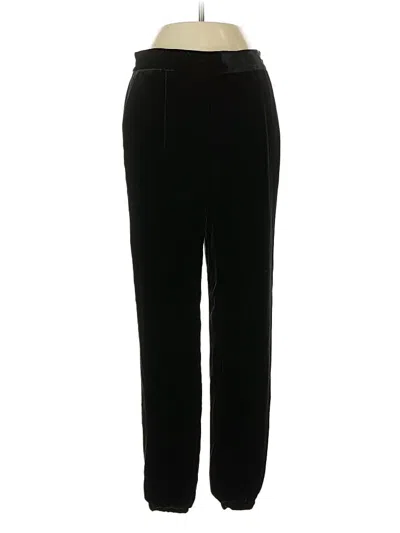 Pre-owned Joie Velour Pants In Black