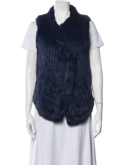 Pre-owned Joie Vest In Blue