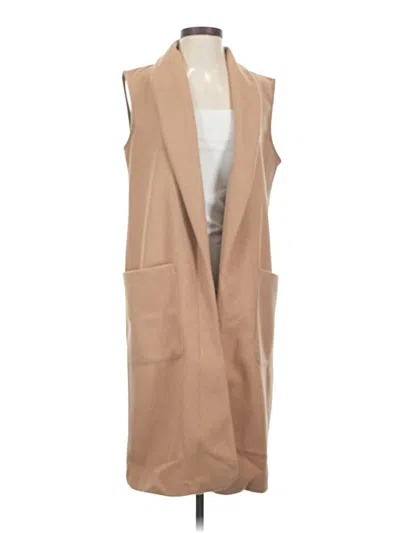 Pre-owned Joie Vest In Tan