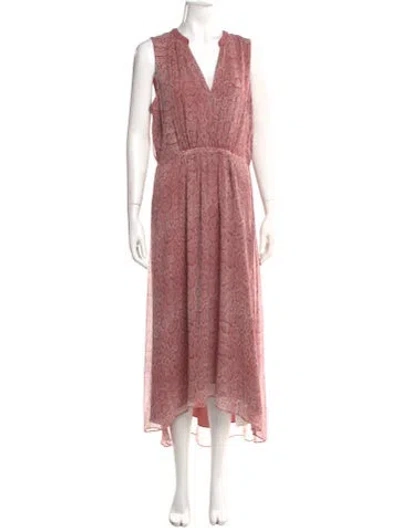 Pre-owned Joie Vintage Mini Dress In Pink