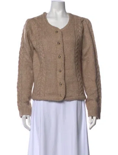 Pre-owned Joie V-neck Sweater In Grey