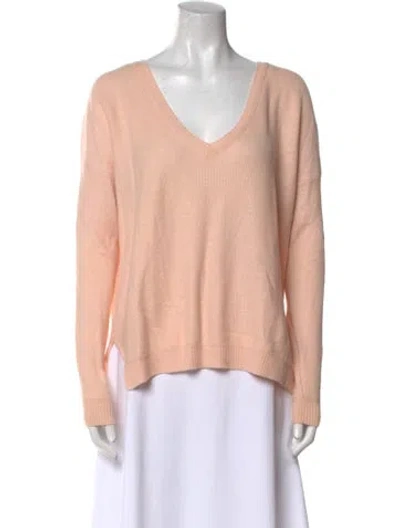 Pre-owned Joie V-neck Sweater In Pink
