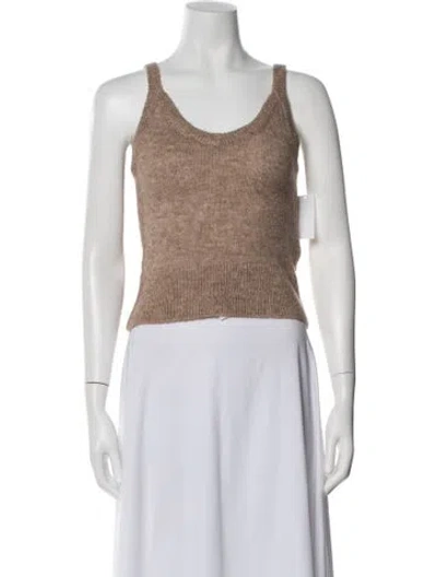 Pre-owned Joie V-neck Sweater W/ Tags In Neutral