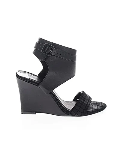 Pre-owned Joie Wedges In Black