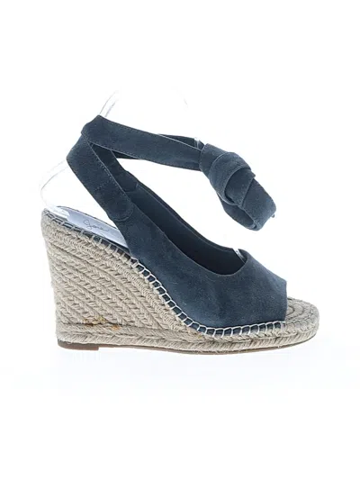 Pre-owned Joie Wedges In Blue