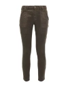 Joie Woman Pants Military Green Size 25 Cotton, Lyocell, Elastane In Green
