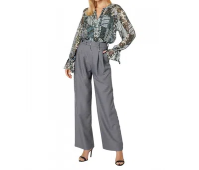 Joie Women's Cecarina Blouse In Duck Green In Gray