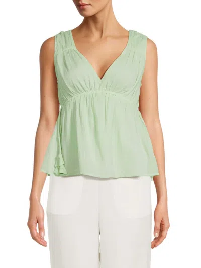 Joie Women's Lytle Cinched Top In Pastel Green