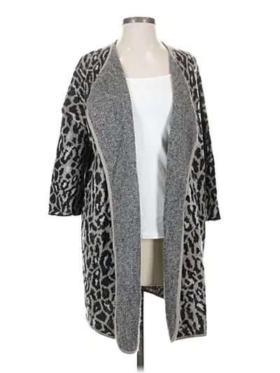 Pre-owned Joie Wool Cardigan Sweater In Black