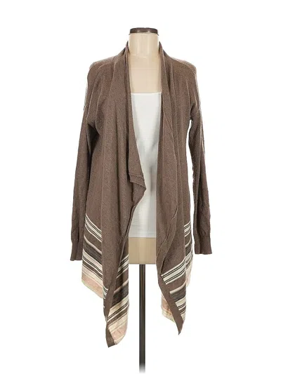 Pre-owned Joie Wool Cardigan Sweater In Brown