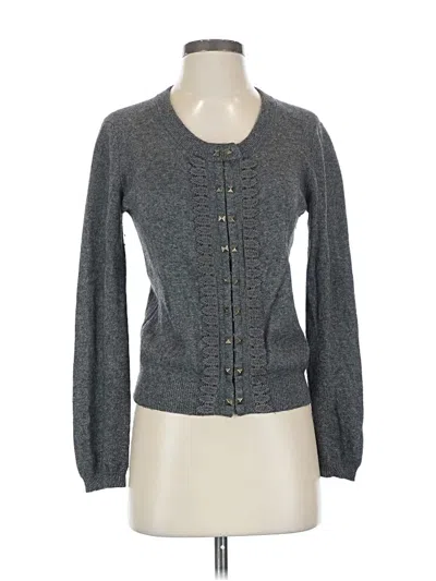 Pre-owned Joie Wool Cardigan Sweater In Gray