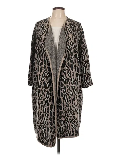 Pre-owned Joie Wool Cardigan Sweater In Gray