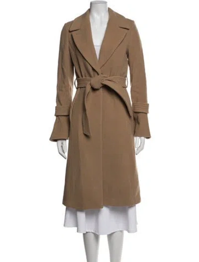 Pre-owned Joie Wool Coat In Brown