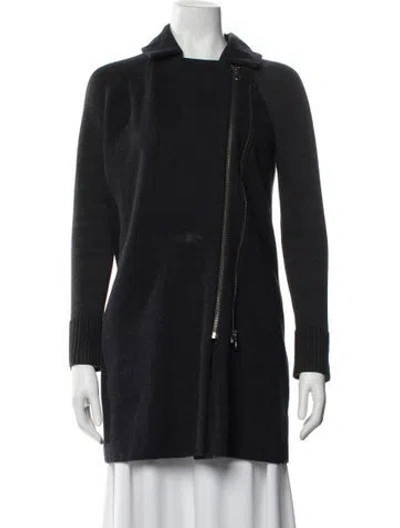 Pre-owned Joie Wool Coat In Gray
