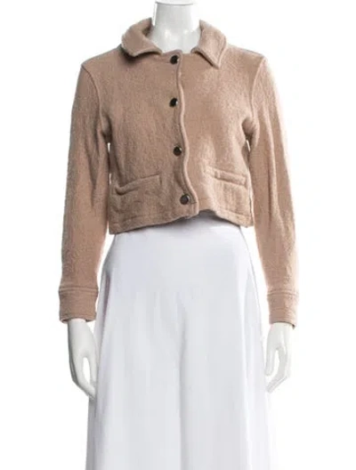 Pre-owned Joie Wool Jacket In Brown