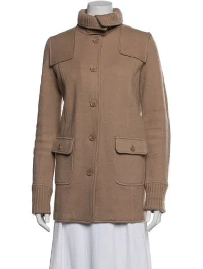 Pre-owned Joie Wool Jacket In Brown