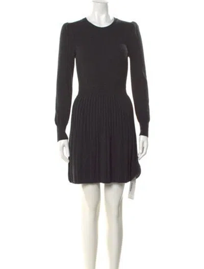 Pre-owned Joie Wool Mini Dress In Gray