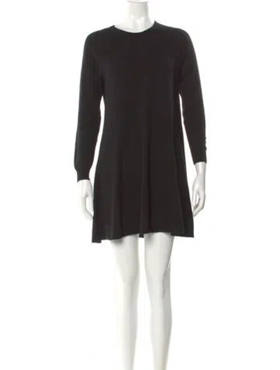Pre-owned Joie Wool Mini Dress In Gray