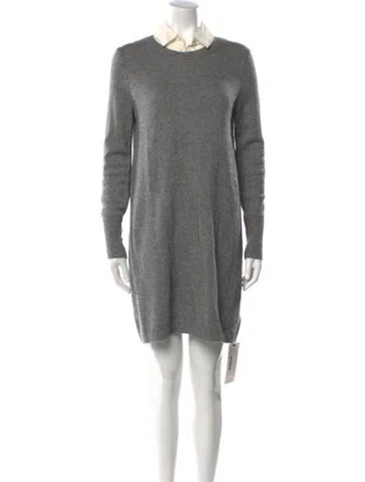 Pre-owned Joie Wool Mini Dress In Multi