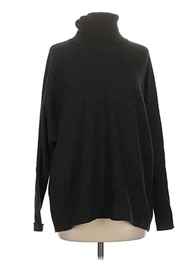 Pre-owned Joie Wool Pullover Sweater In Black