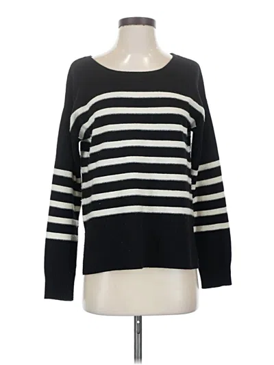 Pre-owned Joie Wool Pullover Sweater In Black