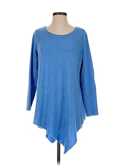 Pre-owned Joie Wool Pullover Sweater In Blue