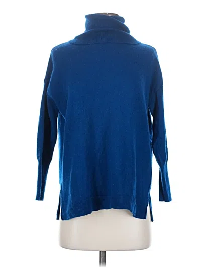 Pre-owned Joie Wool Pullover Sweater In Blue