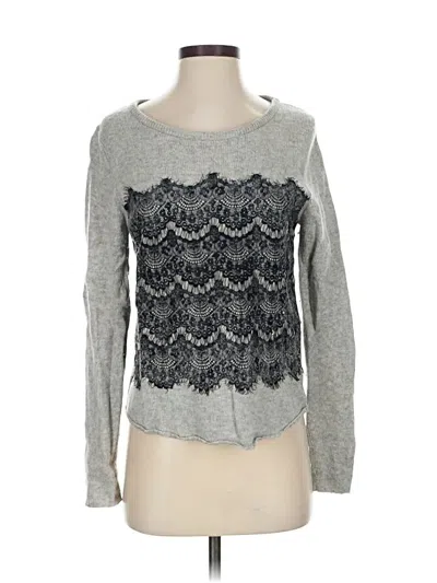 Pre-owned Joie Wool Pullover Sweater In Gray