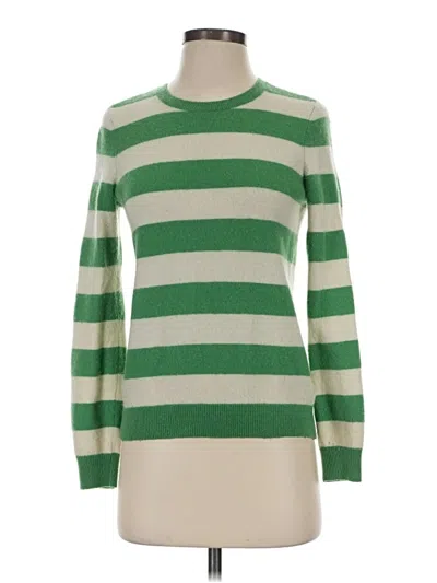 Pre-owned Joie Wool Pullover Sweater In Green