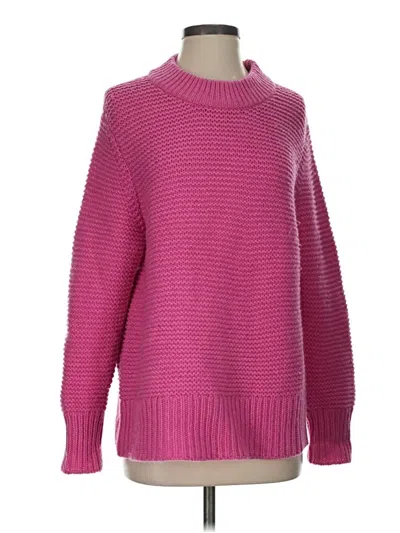 Pre-owned Joie Wool Pullover Sweater In Pink