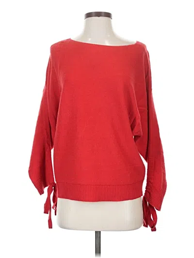 Pre-owned Joie Wool Pullover Sweater In Red