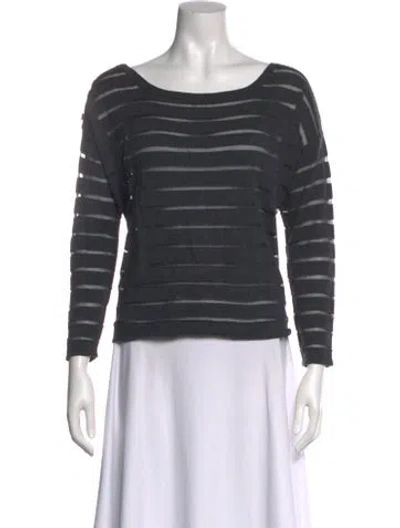 Pre-owned Joie Wool Striped Sweater In Multi