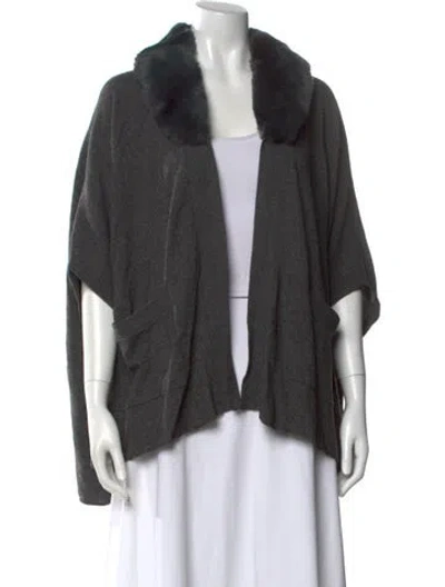 Pre-owned Joie Wool Sweater In Gray