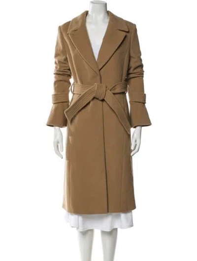 Pre-owned Joie Wool Trench Coat W/ Tags In Neutral