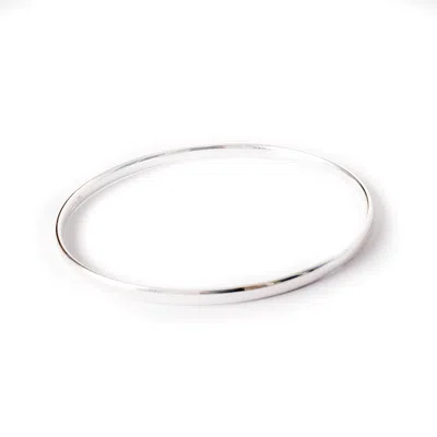 Jojo Harris Women's Athena Polished Sterling Silver Bangle