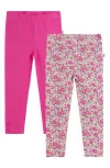 Jojo Maman Bébé Jojo Maman Bebe 2-pack Assorted Leggings In Multi
