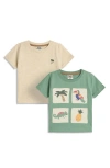 Jojo Maman Bébé Jojo Maman Bebe Assorted 2-pack Cotton T-shirts