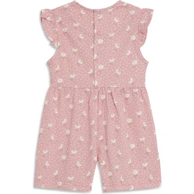 Jojo Maman Bébé Babies' Jojo Maman Bebe Daisy Floral Romper In Pink