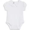 Jojo Maman Bébé Jojo Maman Bebe Embroidered Eyelet Accent Cotton Bodysuit