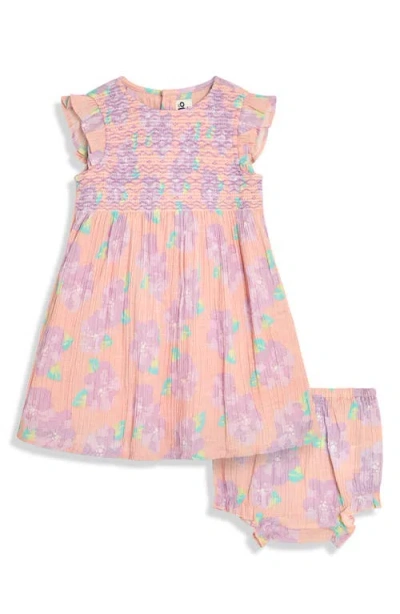Jojo Maman Bébé Babies' Jojo Maman Bebe Floral Smocked Cotton Dress & Bloomers